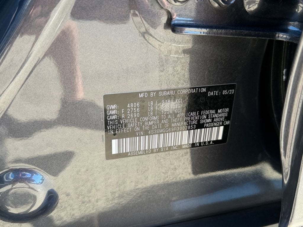 2024 Subaru Legacy Sport
