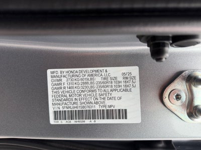 2025 Honda Odyssey EX-L