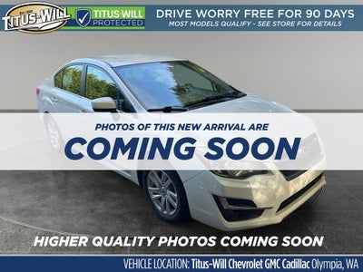 2015 Subaru Impreza Sedan Premium