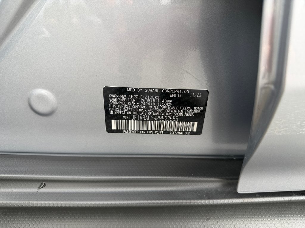 2023 Subaru WRX Limited