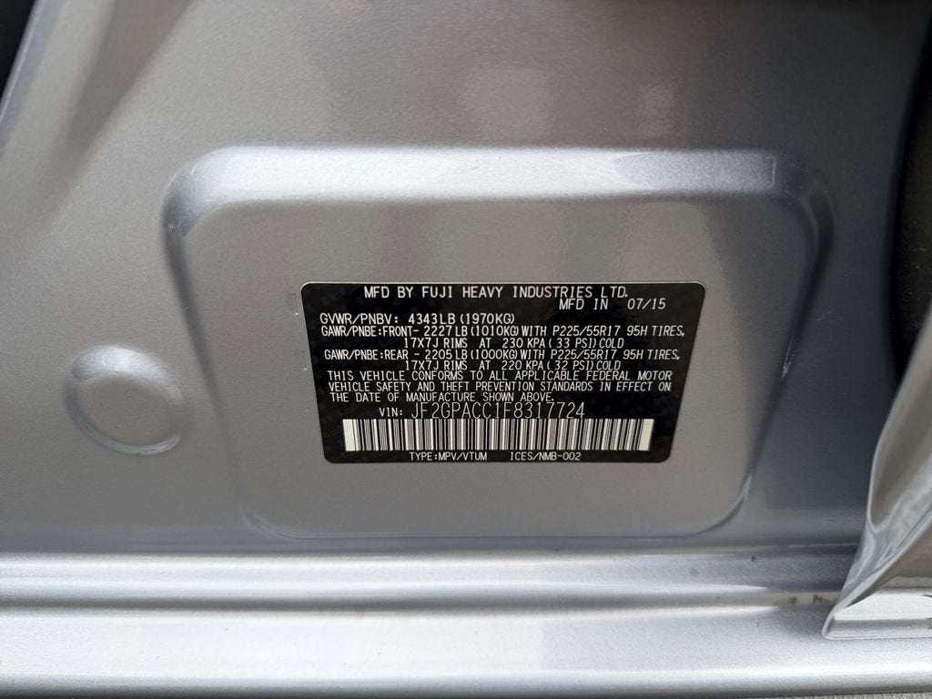 2015 Subaru XV Crosstrek Premium