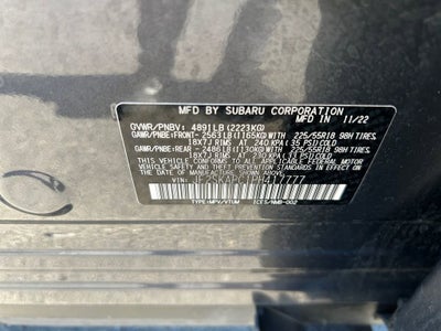 2023 Subaru Forester Limited