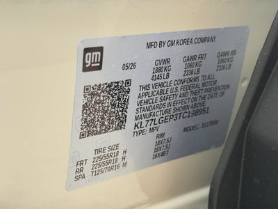 2026 Chevrolet Trax 1RS