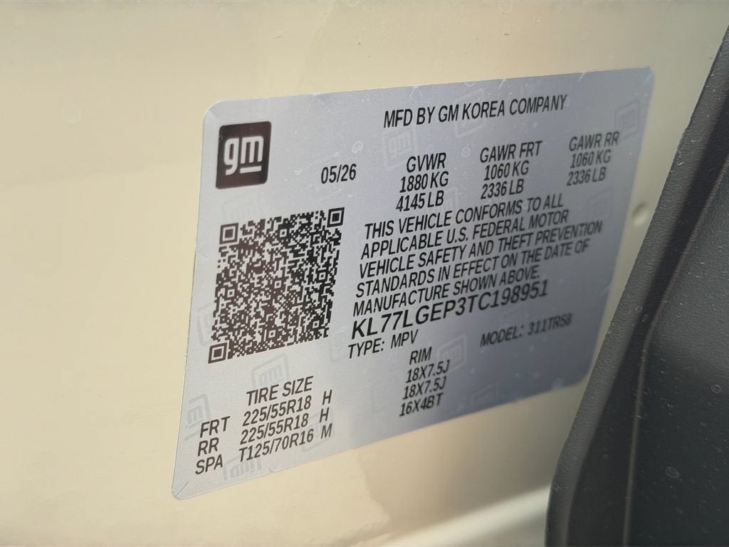2026 Chevrolet Trax 1RS