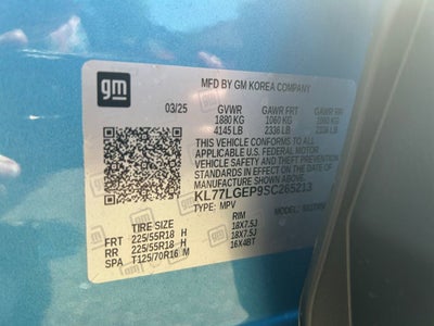 2025 Chevrolet Trax 1RS