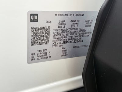 2026 Chevrolet Trax 2RS