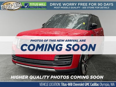 2020 Land Rover Range Rover SV Autobiography Dynamic