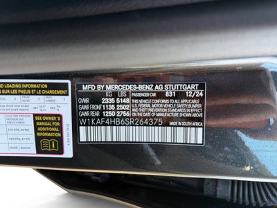 2025 Mercedes-Benz C 300 C 300