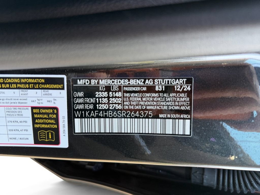 2025 Mercedes-Benz C 300 C 300