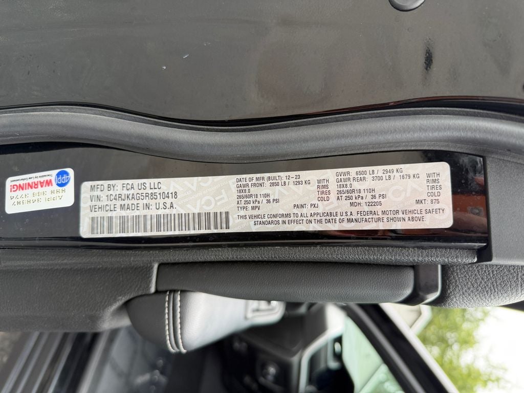 2024 Jeep Grand Cherokee L Altitude X