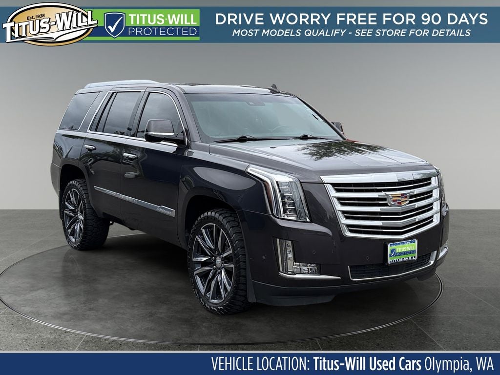 2018 Cadillac Escalade Platinum Edition