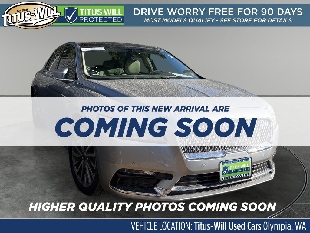 2020 Lincoln Continental Standard