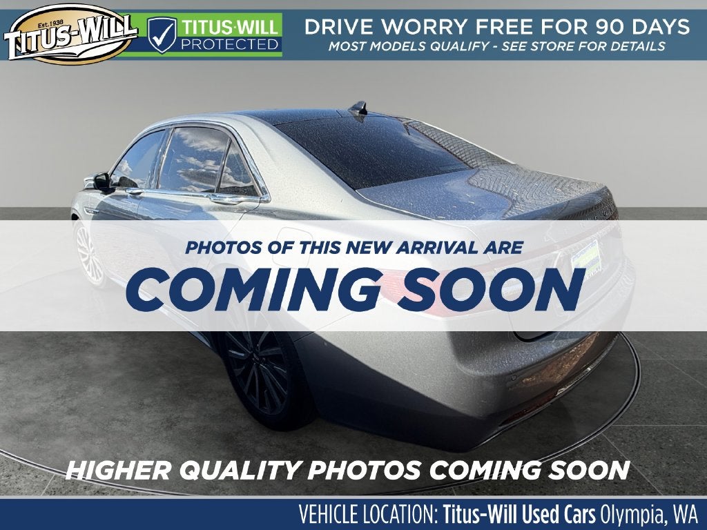 2020 Lincoln Continental Standard