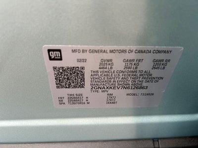 2022 Chevrolet Equinox LT