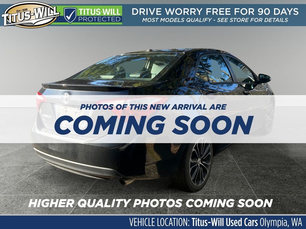2015 Toyota Corolla S Plus