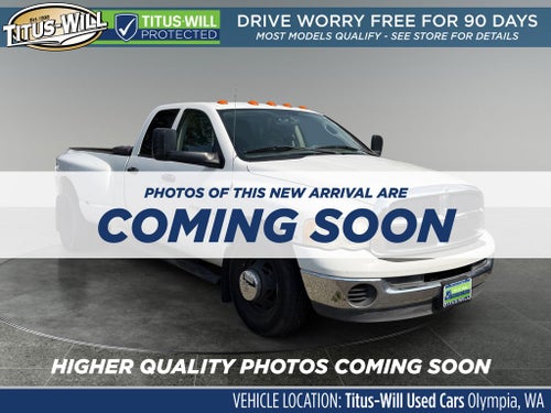 2004 Dodge Ram 3500 SLT DRW