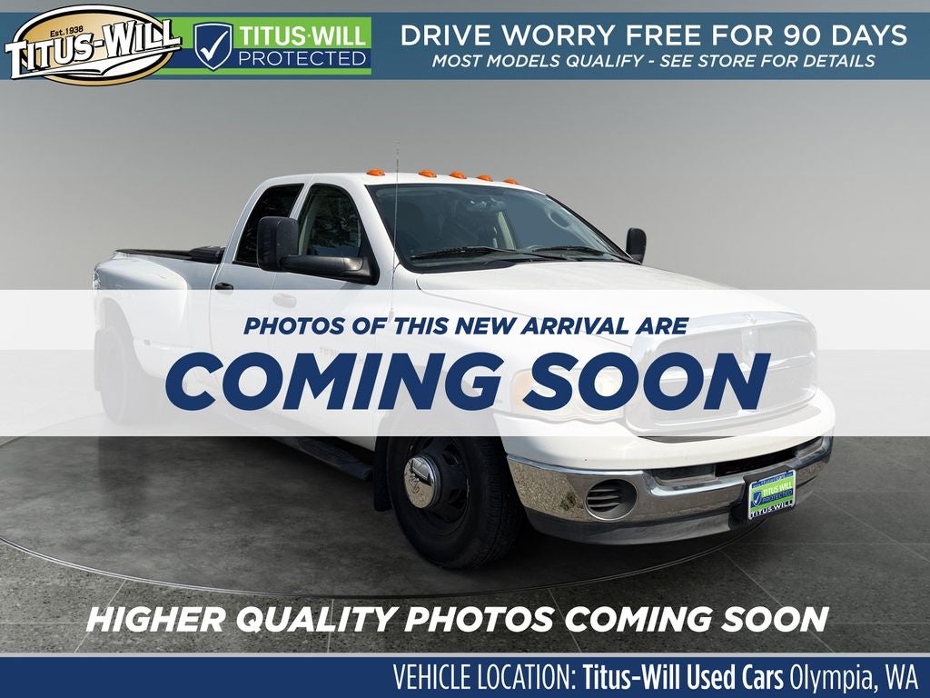 2004 Dodge Ram 3500 SLT DRW