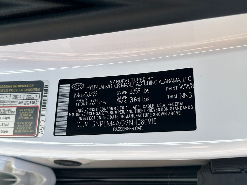 2022 Hyundai Elantra SEL
