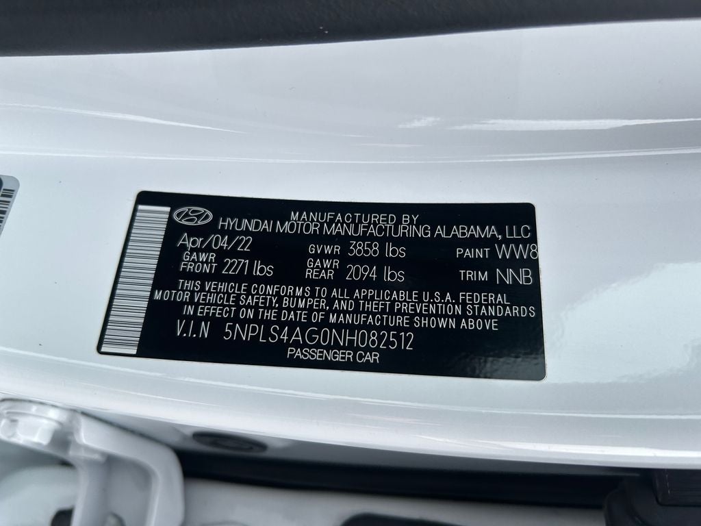 2022 Hyundai Elantra SEL