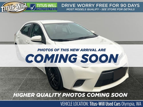 2016 Toyota Corolla LE ECO