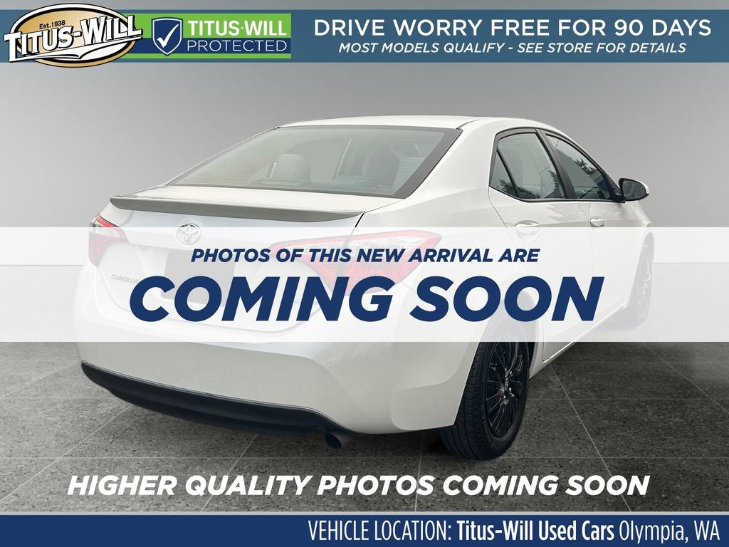 2016 Toyota Corolla LE ECO