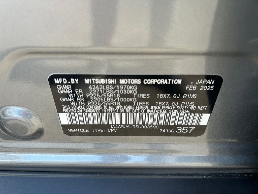 2025 Mitsubishi Outlander Sport 2.0 SE