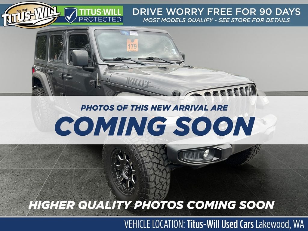 2022 Jeep Wrangler Unlimited Willys