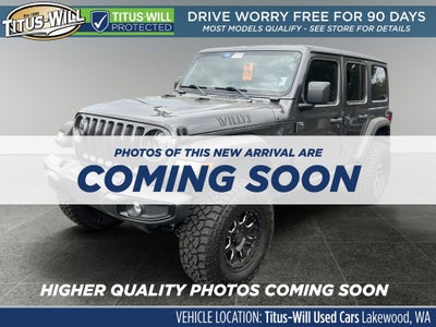 2022 Jeep Wrangler Unlimited Willys