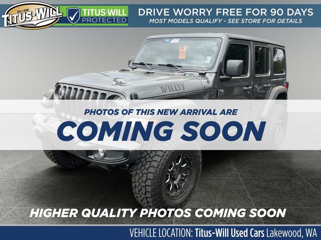 2022 Jeep Wrangler Unlimited Willys
