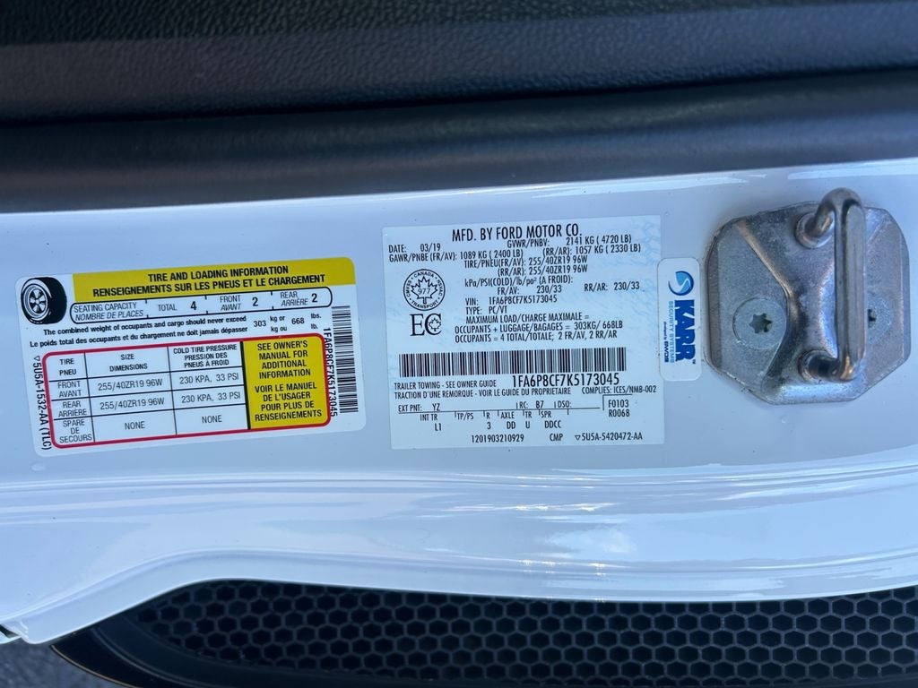 2019 Ford Mustang GT Premium