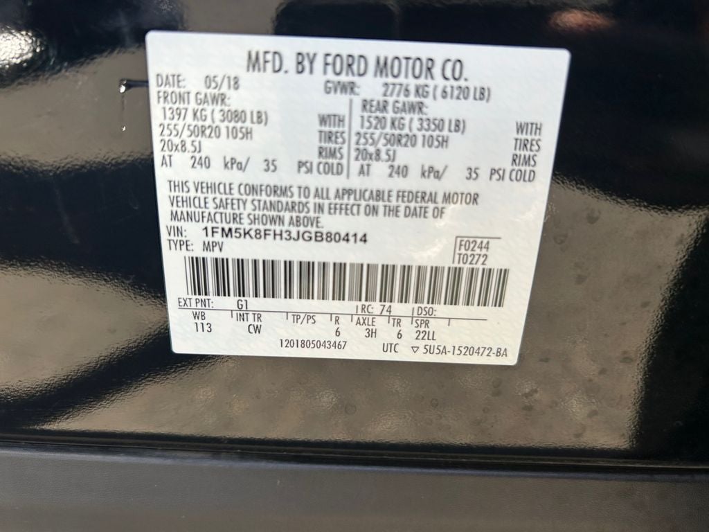 2018 Ford Explorer Limited