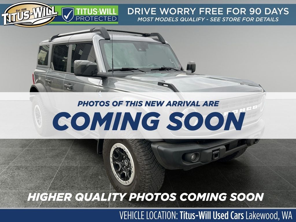 2024 Ford Bronco Black Diamond Lifted