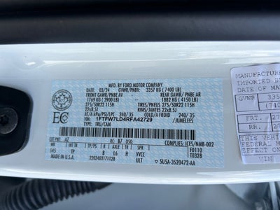 2024 Ford F-150 Platinum Hybrid