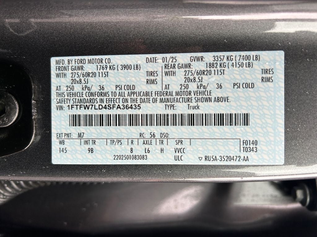 2025 Ford F-150 Platinum