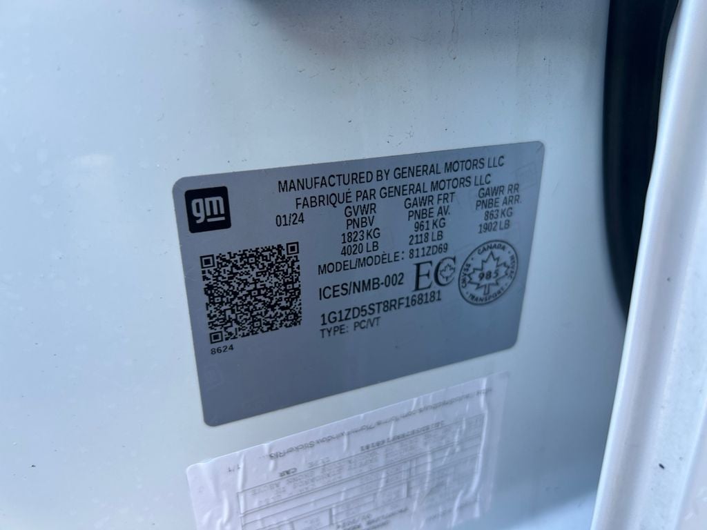 2024 Chevrolet Malibu LT 1LT