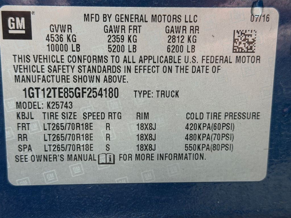2016 GMC Sierra 2500HD SLT