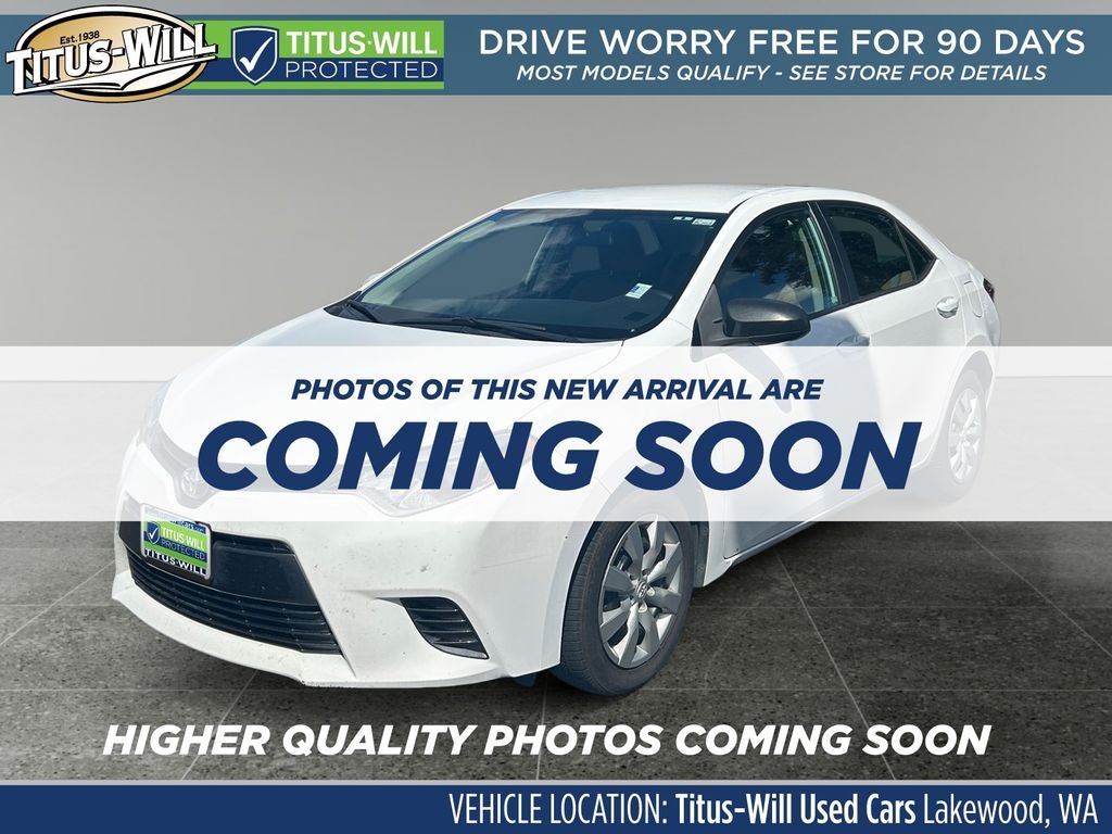 2016 Toyota Corolla LE