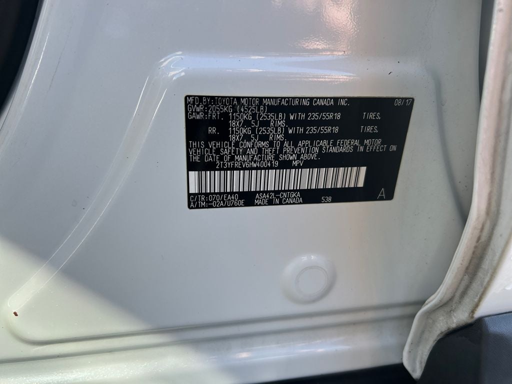 2017 Toyota RAV4 Limited