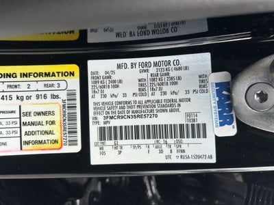 2025 Ford Bronco Sport Outer Banks