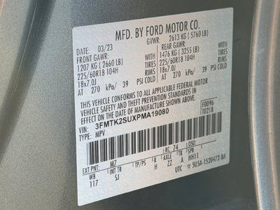 2023 Ford Mustang Mach-E California Route 1