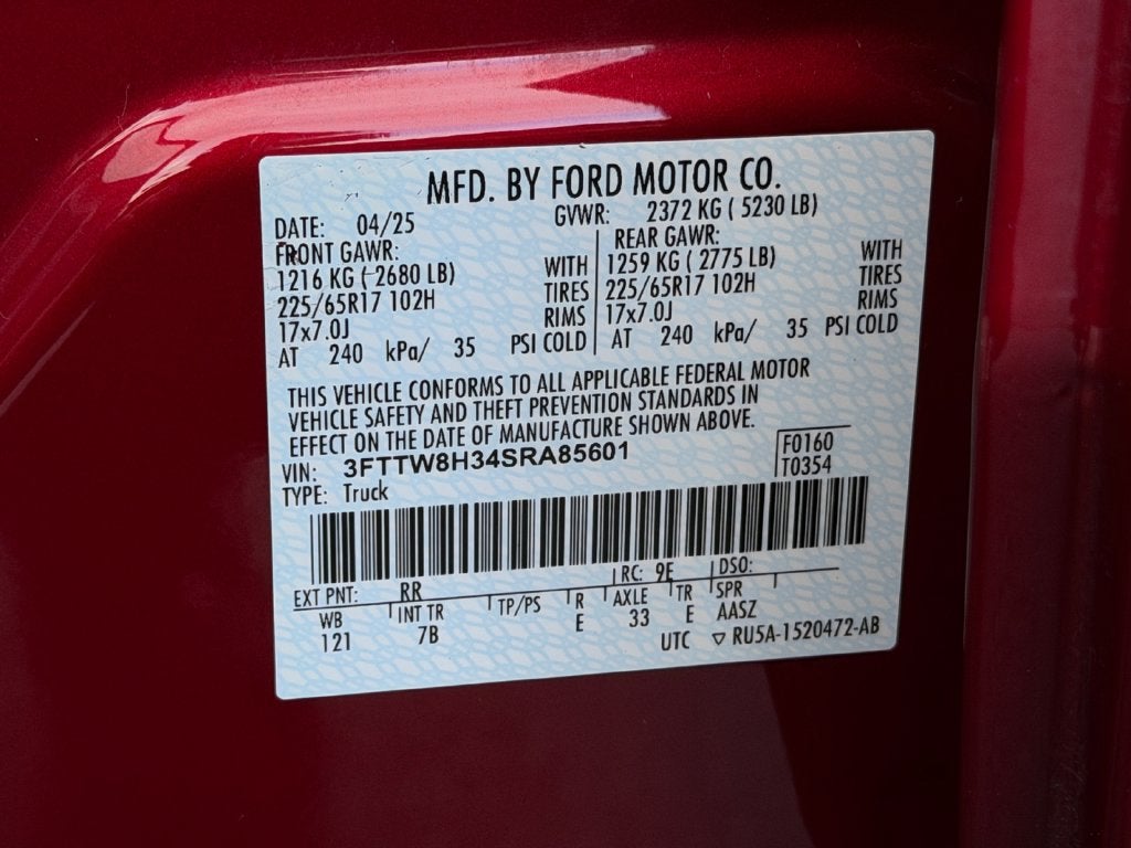2025 Ford Maverick XLT Hybrid