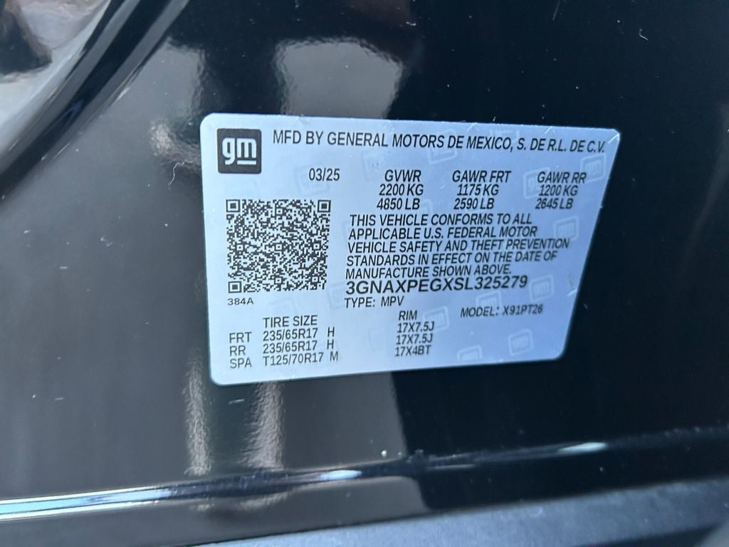 2025 Chevrolet Equinox LT