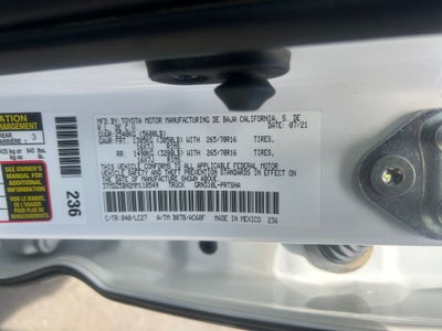 2021 Toyota Tacoma TRD Off-Road V6