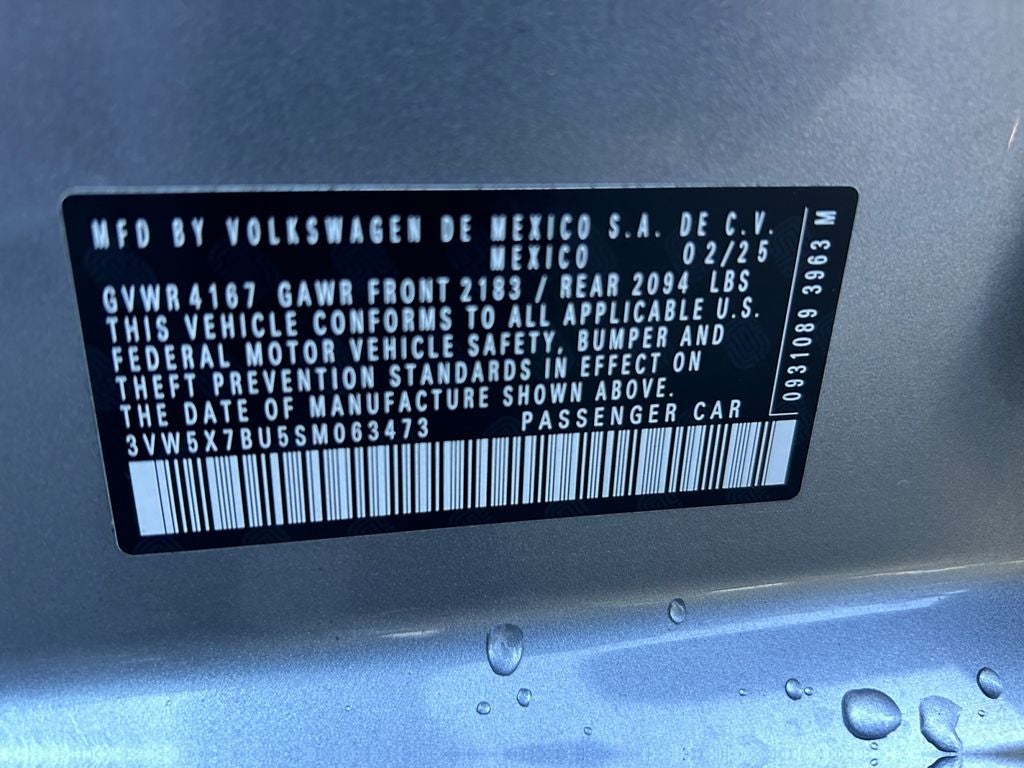 2025 Volkswagen Jetta 1.5T S