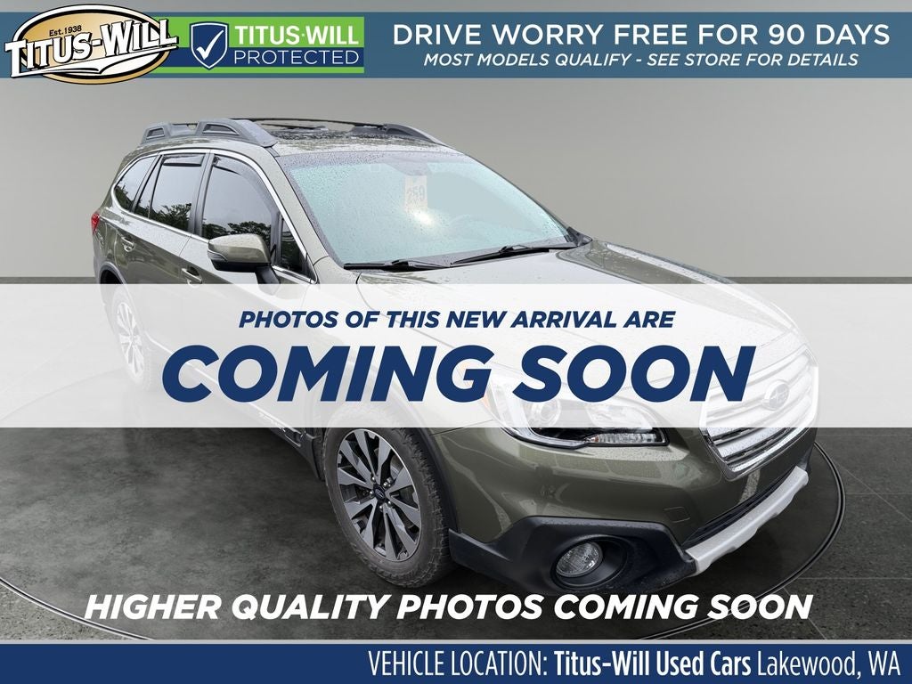 2015 Subaru Outback 3.6R Limited