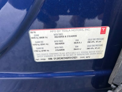 2016 Tesla Model X 90D