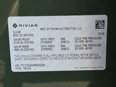 2024 Rivian R1T Base