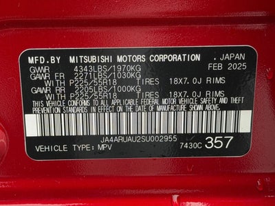 2025 Mitsubishi Outlander Sport 2.0 SE
