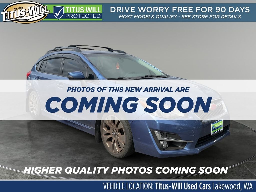 2016 Subaru Impreza 2.0i Sport Limited
