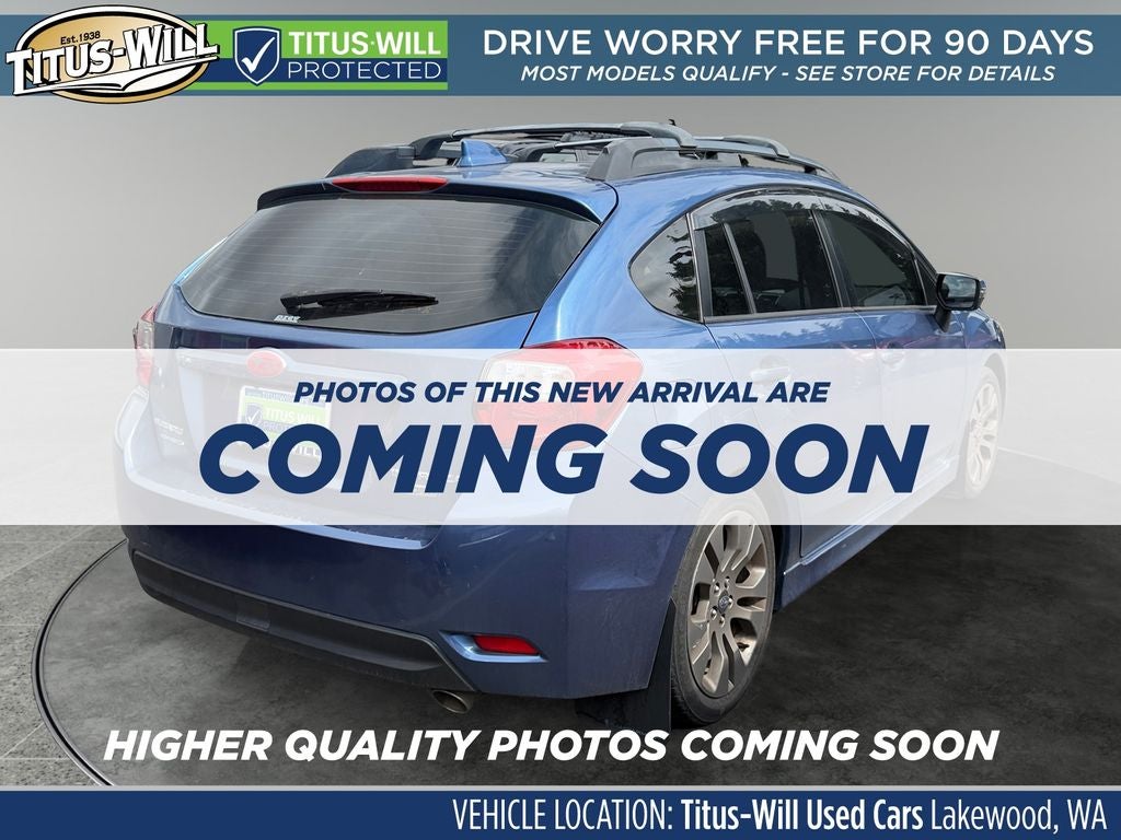 2016 Subaru Impreza 2.0i Sport Limited